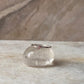 Pink Tourmaline Plain Band 925 Sterling Silver Ring