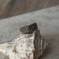 Vintage Motif Thick Band 925 Sterling Silver Ring