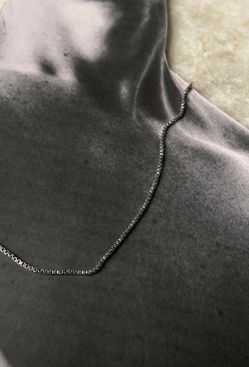 Classic Box 925 Sterling Silver Chain