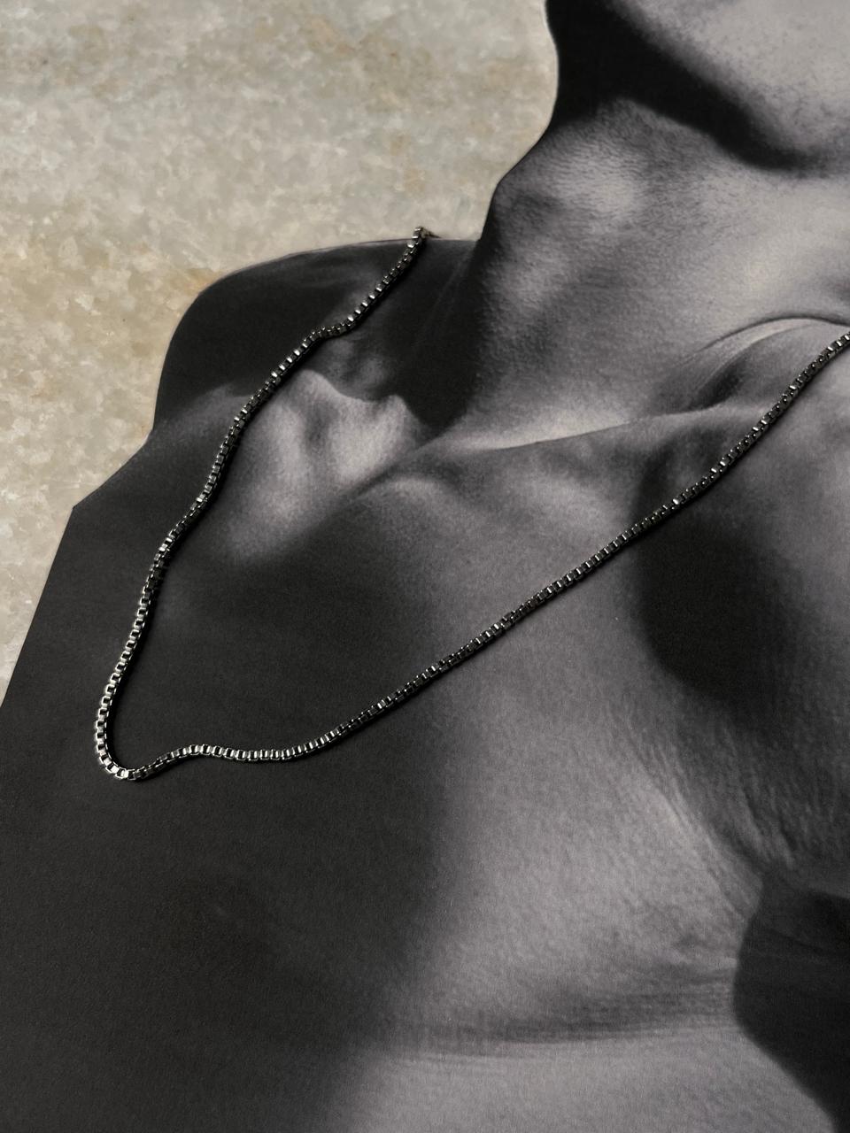 Classic Box 925 Sterling Silver Chain