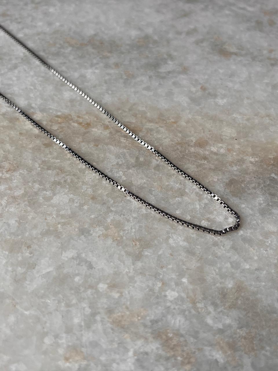 Classic Box 925 Sterling Silver Chain