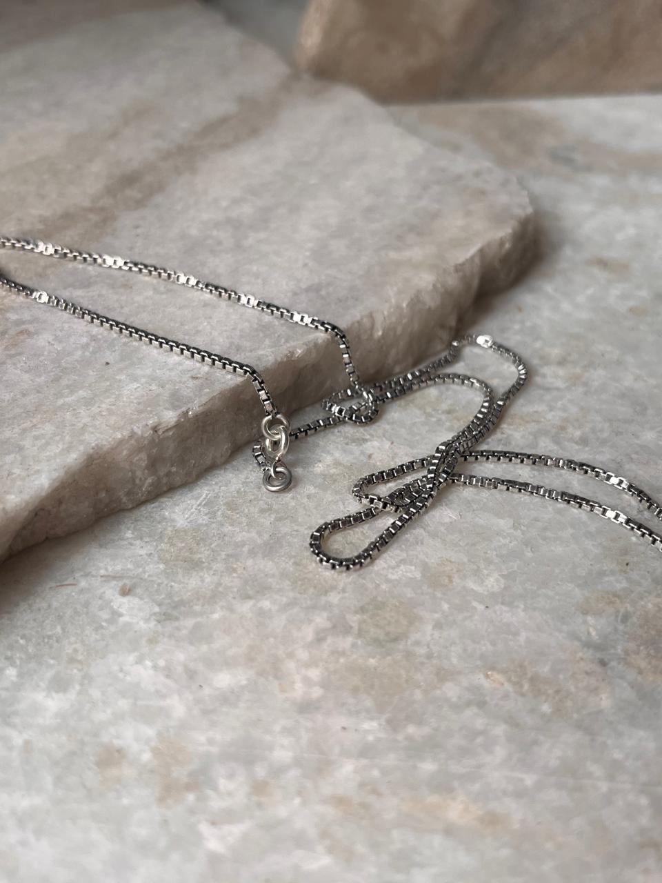 Classic Box 925 Sterling Silver Chain