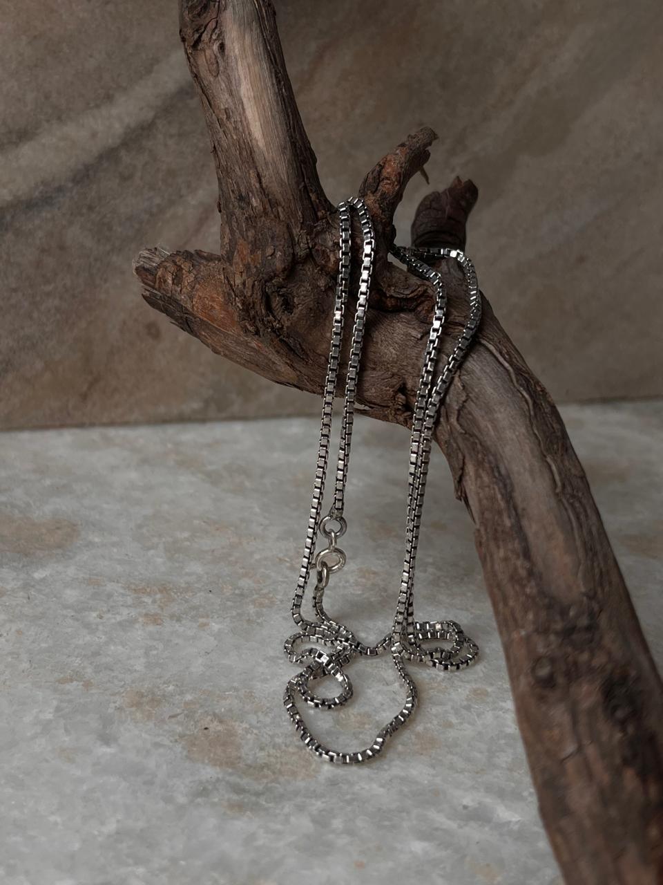 Classic Box 925 Sterling Silver Chain