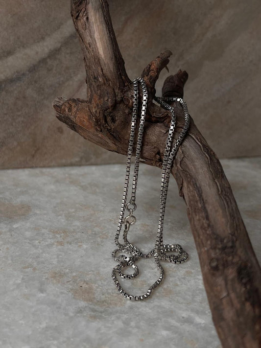 Classic Box 925 Sterling Silver Chain