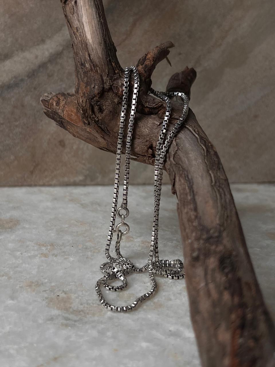 Classic Box 925 Sterling Silver Chain