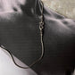 Antique Patterned S Lock 925 Sterling Silver Chain