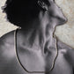 Antique Patterned S Lock 925 Sterling Silver Chain