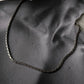 Antique Patterned S Lock 925 Sterling Silver Chain