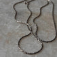 Antique Patterned 925 Sterling Silver Chain