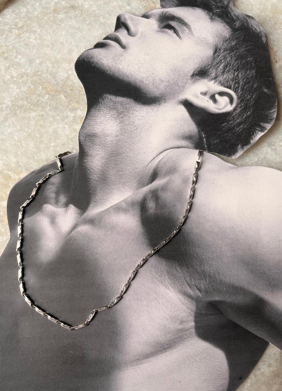 Thick Textured 925 Sterling Silver Italian Chain