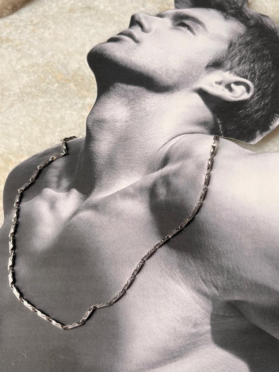 Thick Textured 925 Sterling Silver Italian Chain