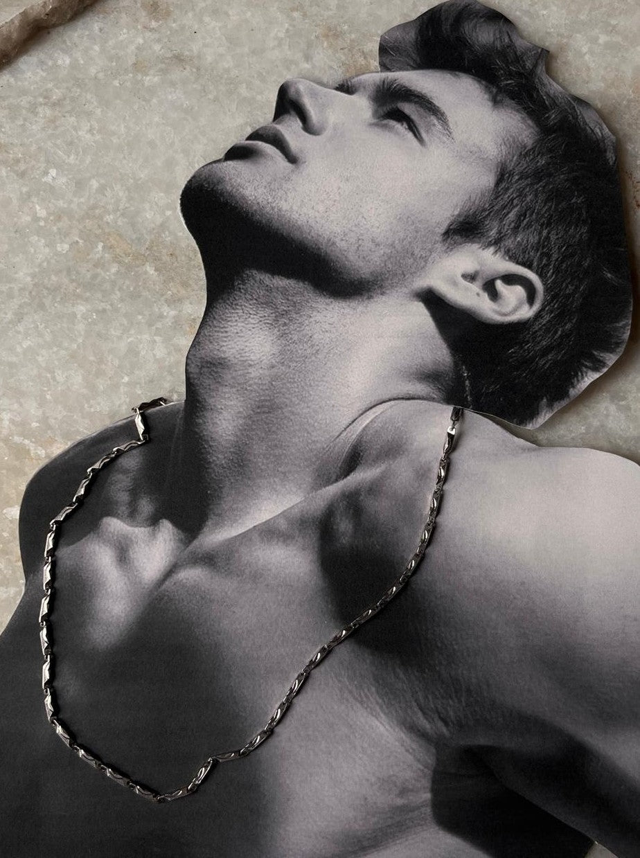 Thick Textured 925 Sterling Silver Italian Chain