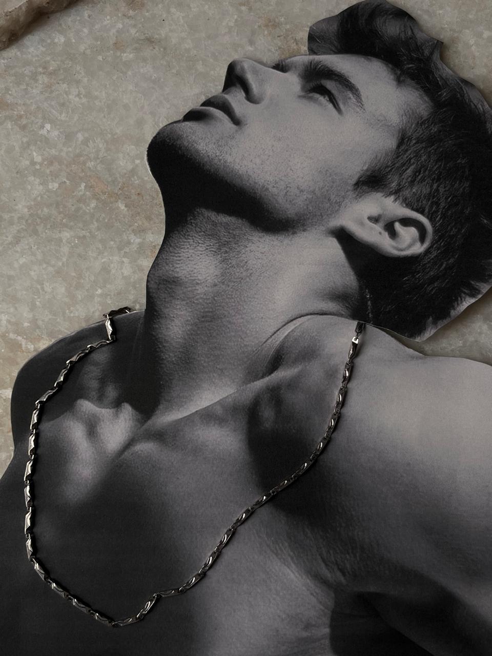 Thick Textured 925 Sterling Silver Italian Chain