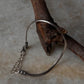 Flat Snake Antique 925 Sterling Silver Bracelet