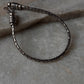 Antique Snake Patterned 925 Sterling Silver Unisex Bracelet