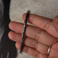 Antique Snake Patterned 925 Sterling Silver Unisex Bracelet