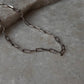 Paper Clip 925 Sterling Silver Unisex Chain
