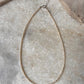 Handcrafted 925 silver necklace with tiny pearls  