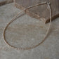 Classic freshwater pearl silver lock necklace 