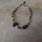 Floral Garden 2 Handcrafted Natural Gemstone 925 Sterling Silver Bracelet