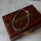 Labradorite 3MM-4MM Faceted Crystal 925 Sterling Silver Bracelet