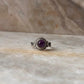 Amethyst Round Boho 925 Sterling Silver Ring
