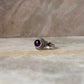 Amethyst Round Boho 925 Sterling Silver Ring
