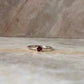 Garnet Solitaire 925 Sterling Silver Ring
