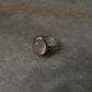 Rose Quartz Oval Plain 925 Sterling Silver Ring