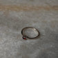Garnet Solitaire 925 Sterling Silver Ring
