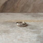 Chunky Croissant Band 925 Sterling Silver Ring