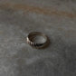 Chunky Croissant Band 925 Sterling Silver Ring