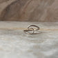 Beach Wave Handcrafted 925 Sterling Silver Ring