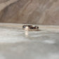 Hammered Thick Unisex Band 925 Sterling Silver Ring