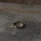 Hammered Thick Unisex Band 925 Sterling Silver Ring