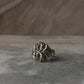 Chunky Vintage Motif Band 925 Sterling Silver Ring