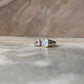 Moonstone Contemporary Double Square 925 Sterling Silver Ring