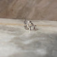 Willow Leafy Fixed 925 Sterling Silver Silver Ring