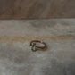 Blue Topaz Side Stone 925 Sterling Silver Ring