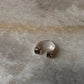 Smokey Quartz Double Square 925 Sterling Silver Ring