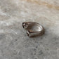 Smokey Quartz Double Square 925 Sterling Silver Ring