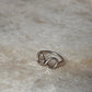 Infinity Twist Handicrafts 925 Sterling Silver Ring close-up  