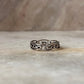 Full band ring with intricate Celtic knot design  