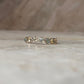 Natural Ethiopian Opal Eternity Band 925 Sterling Silver Ring