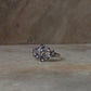 Tanzanite Flower 2 925 Sterling Silver Ring
