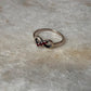 Garnet Infinity 925 Sterling Silver Ring
