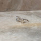 Moonstone Double Raw Uncut Adjustable 925 Sterling Silver Ring