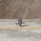 Tanzanite NorthStar 925 Sterling Silver Ring