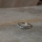 Blue Topaz Crown Stone 925 Sterling Silver Ring