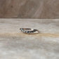 Blue Topaz Crown Stone 925 Sterling Silver Ring